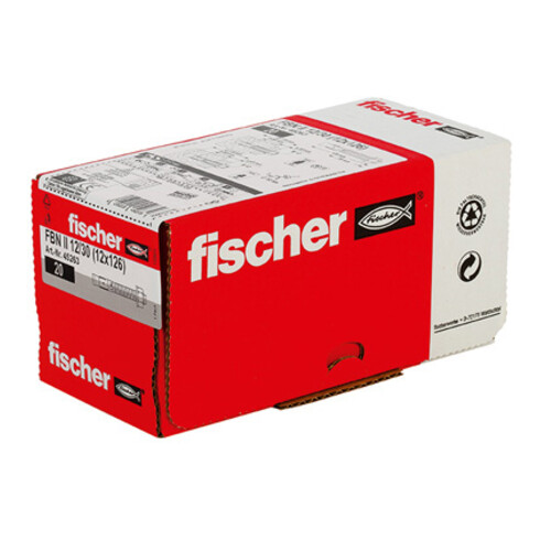 Goujon FBN II 12/30 en acier électrozingué fischer