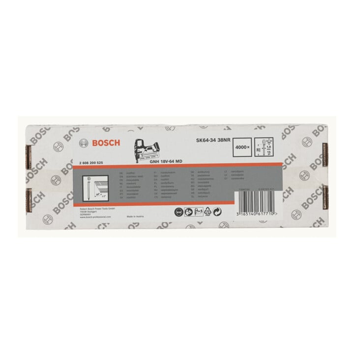 Bosch Goupille à tête fraisée 64-34 50 acier inoxydable