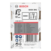 Broche à tête fraisée Bosch SK50 1,2 mm galvanisé