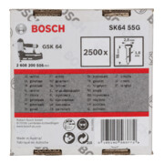 Goupille à tête fraisée Bosch SK64 55G 1,6 mm 55 mm galvanisée