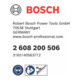 Goupille à tête fraisée Bosch SK64 55G 1,6 mm 55 mm galvanisée-4