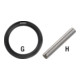 Goupille de raccordement 880S-H1317 ∅ 2,5 x 16 HAZET-1