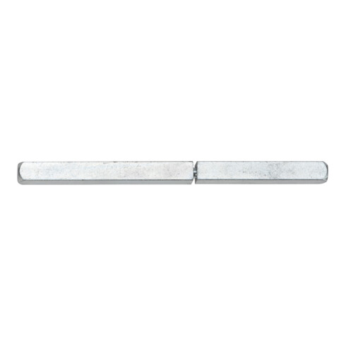 Goupille panique Dieckmann type Y carré 9 mm L 124 ferm. avec noix séparée