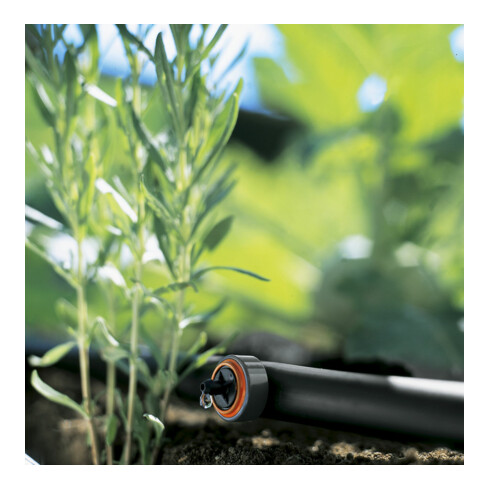 Goutteur final Micro-Drip-System GARDENA compensant la pression - contenu : 10 pièces