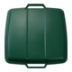GRAF Deckel für Abfallsammler 90l grün Kunststoff-1
