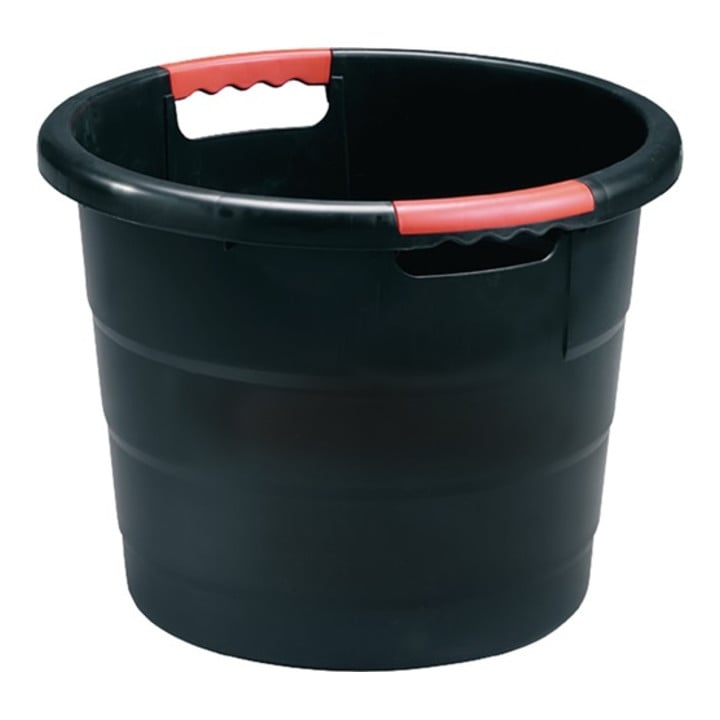GRAF Kunststoffbehälter 30l rund D.420xH350mm anthrazit