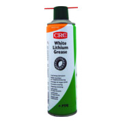 Graisse en spray du CRC GRAISSE DE LITHIUM BLANCHE en bombe aérosol de 500 ml