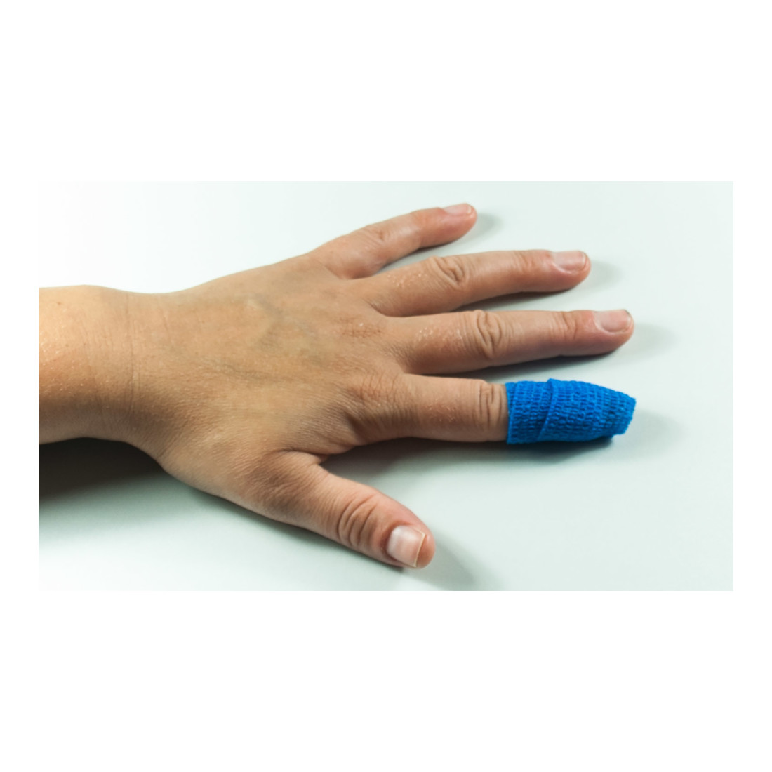 GRAMM medical Actiomedic aquatic pansement rapide, bleu, 3 cm x 7 m, auto-adhésif