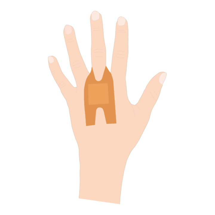 GRAMM medical Actiomedic elastic Fingergelenkverbände,hautfarben, Pack à 50 Stück