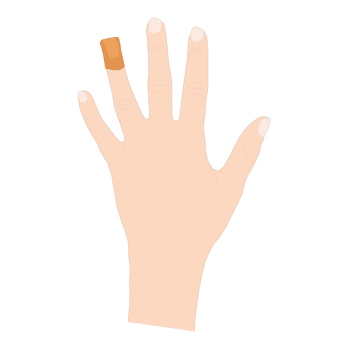 GRAMM medical Actiomedic elastic Fingerkuppenverbände,hautfarben, Pack à 50 Stück