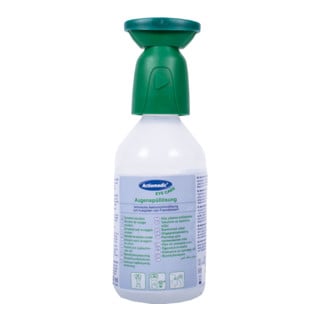 GRAMM medical Actiomedic Eye Care Flacon de rinçage oculaire avec solution de chlorure de sodium 0,9 %, 250 ml
