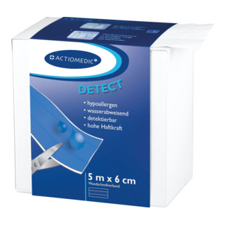 GRAMM Medical Actiomedic® DETECT + AQUATIC Wundschnellverband 5 m x 6 cm