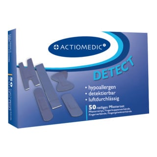 GRAMM Medical Actiomedic® DETECT + ELASTIC Pflasterset 50-tlg.