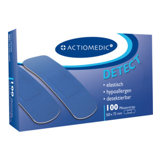 GRAMM Medical Actiomedic® DETECT + ELASTIC Pflasterstrips 50 x 72 mm