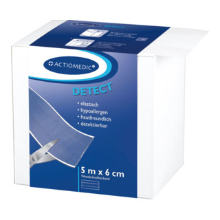 GRAMM Medical Actiomedic® DETECT + ELASTIC Wundschnellverband 5 m x 6 cm