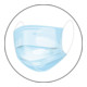 Gramm medical Actiomedic® Masque buccal et nasal selon DIN EN 14683:2019 TYPE IIR, 3 couches