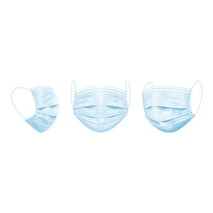 GRAMM medical Actiomedic® Mund-Nasen-Schutzmaske nach DIN EN 14683:2019 TYP IIR