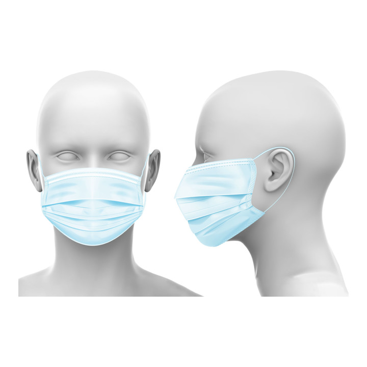 GRAMM medical Actiomedic® Mund-Nasen-Schutzmaske nach DIN EN 14683:2019 TYP IIR