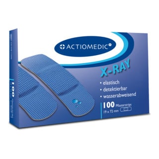 GRAMM Medical Actiomedic® X-RAY + AQUATIC Pflasterstrips 19 x 72 mm