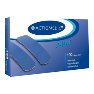 Gramm Medical Actiomedic® X-RAY + ELASTIC bandes adhésives, 19 x 72 mm