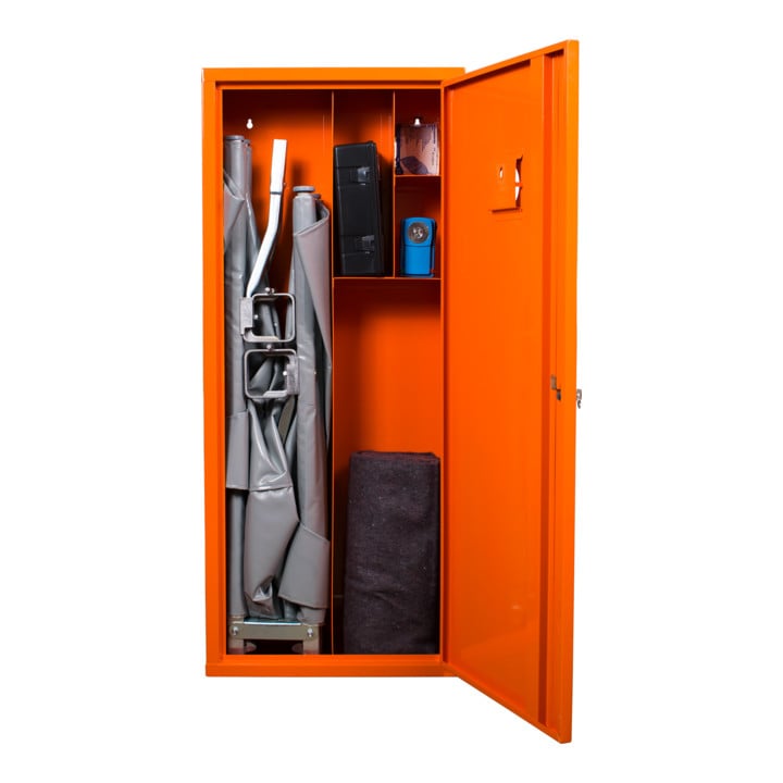 Gramm Medical Armoire sanitaire K avec DIN 13 157 et équipement supplémentaire
