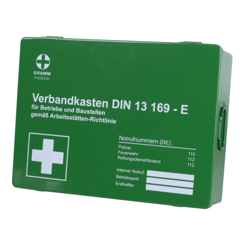 GRAMM medical Betriebsverbandkasten maxi mit DIN 13 169