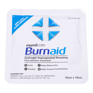 GRAMM Medical Brandwund Gelkompresse 10 x 10 cm