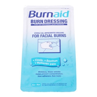 GRAMM Medical Brandwund Gesichtsmaske 40 x 30 cm