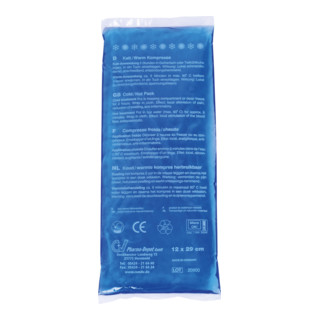 Compresse Gramm Medical froide / chaude avec gel