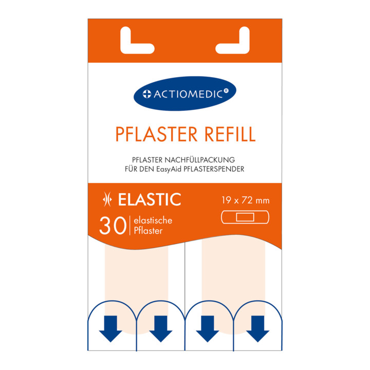 Gramm Medical EasyAid Bandes de recharge élastiques 19 x 72 mm