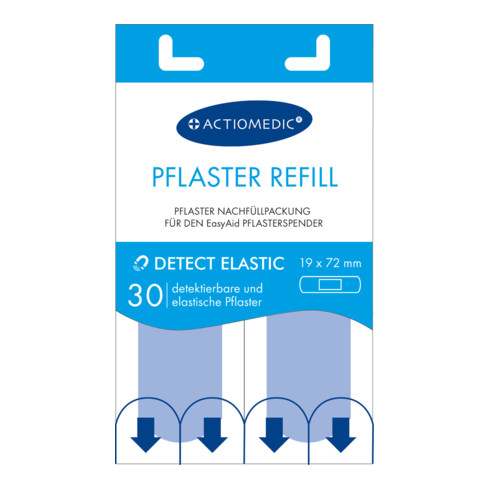 Gramm Medical EasyAid Refill Strips 19 x 72 mm DETECT/ELASTIC