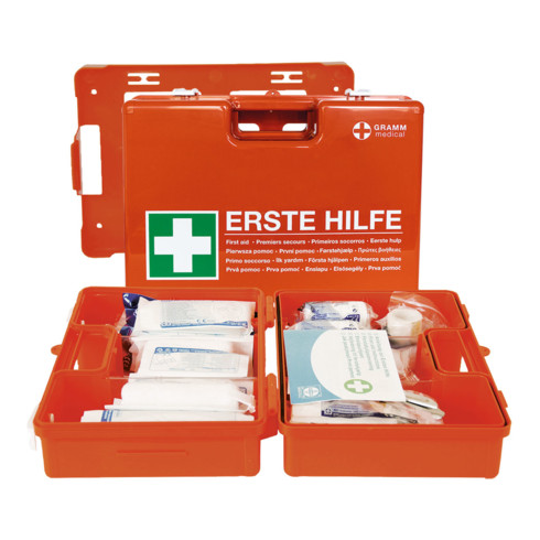 Gramm Medical First Aid Kit SAN, vide, plusieurs langues