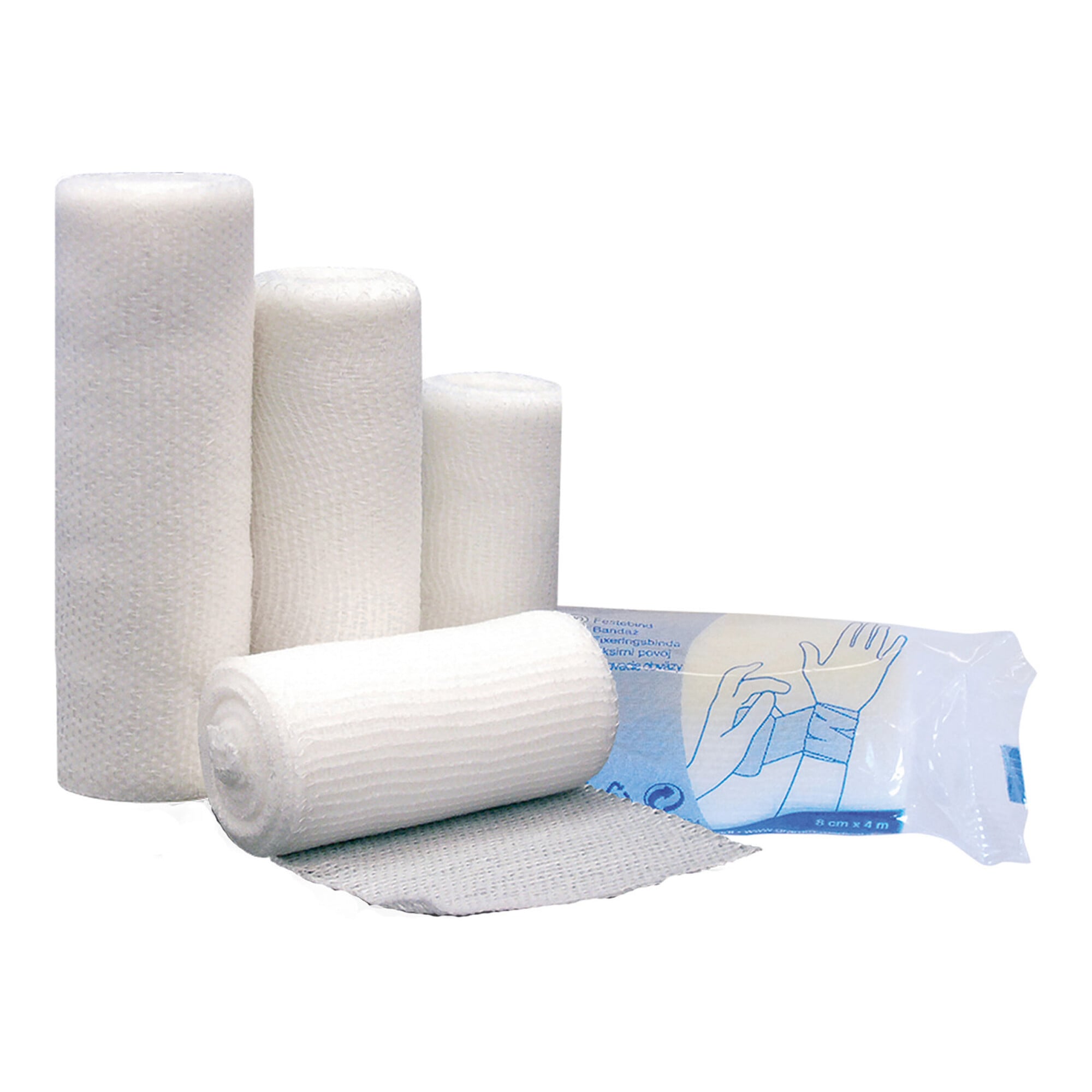 Gramm Medical Fixierbinde DIN 61 634, 4 cm x 4 m