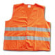 Gramm Medical Gilet de sécurité EN ISO 20471 - Taille universelle, orange-1