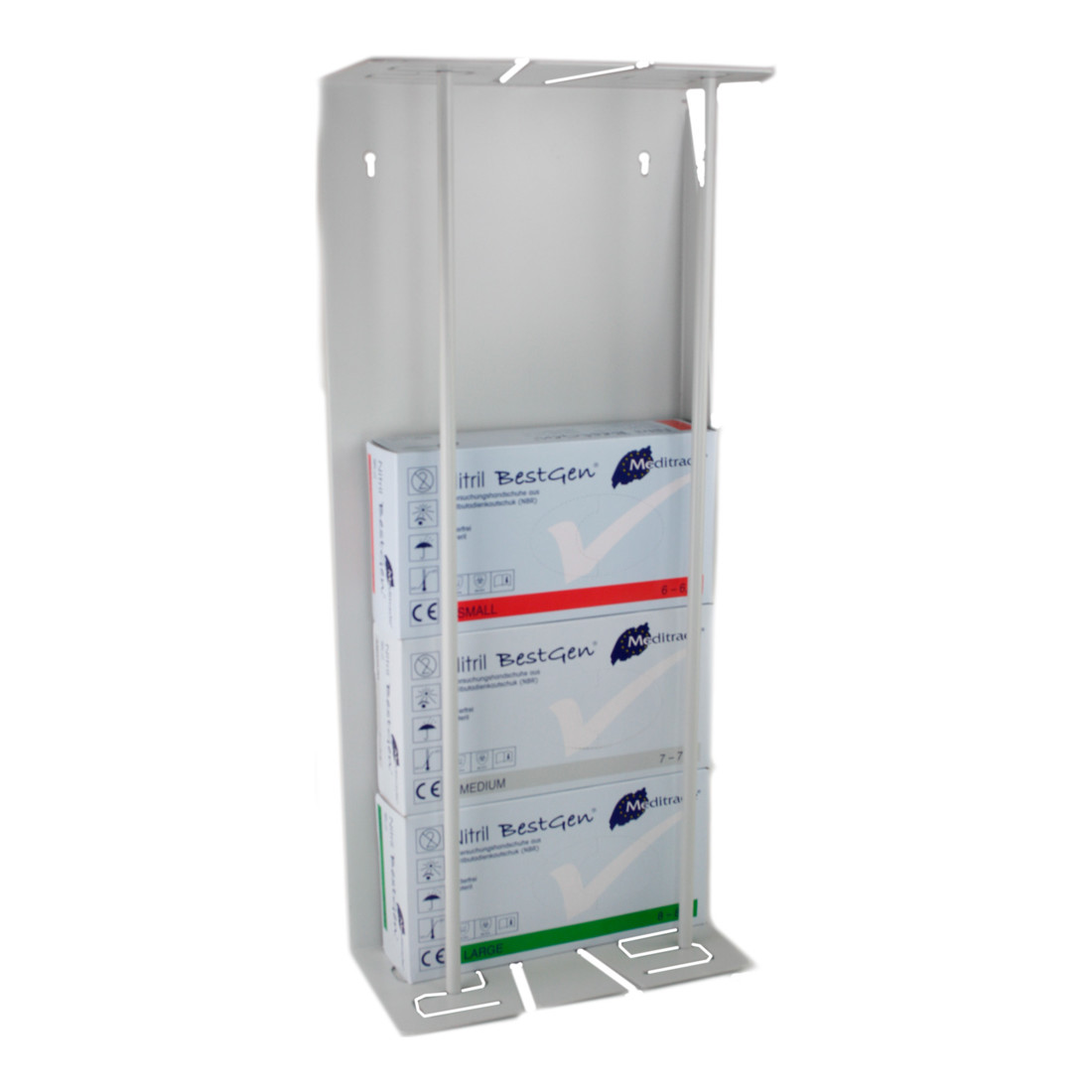 Gramm Medical Halterung für Handschuhboxen ALU FLEX 5