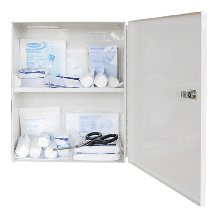 GRAMM medical Metall-Verbandschrank A DIN 13 157