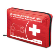 Gramm Medical Motorrad-Verbandtasche mit ÖNORM V5100, rot