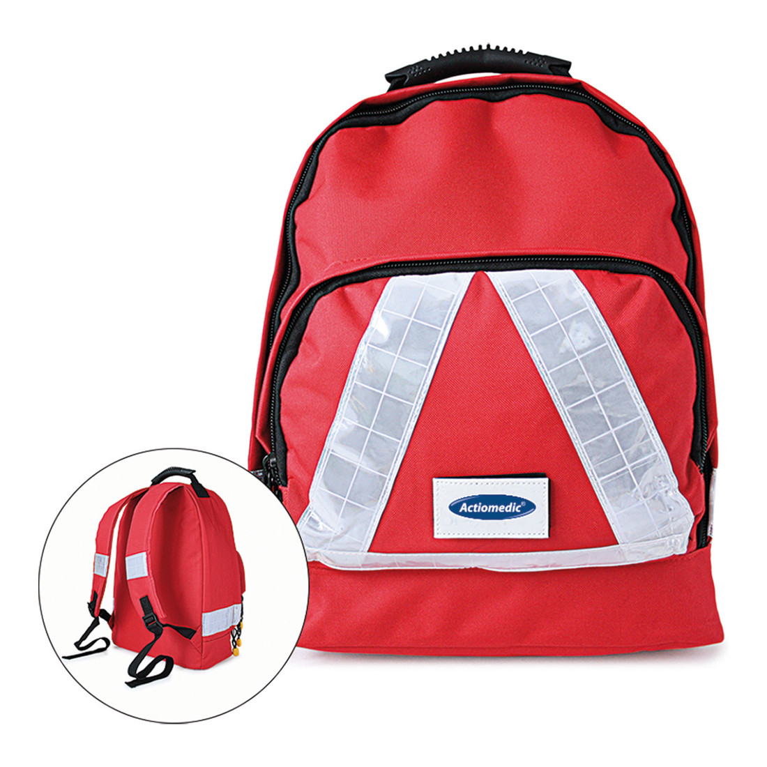 Gramm Medical Notfall-Rucksack SMALL DIN 13 157, rot