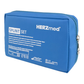 Gramm Medical Set de attelles avec sac, 4 pièces