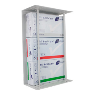 Gramm Medical Support pour boîtes à gants ALU FLEX 3