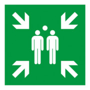 Point de collecte des symboles Gramm Medical, plastique photoluminescent, autocollant-1