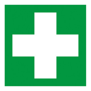 Symbole médical Gramm Premiers secours, feuille autocollante
