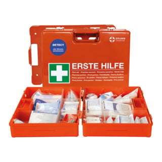 Gramm Medical Trousse de pansements d’exploitation MULTI detect DIN 13 169