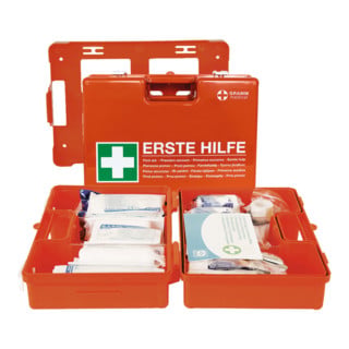 Gramm Medical Trousse de premiers secours DOMINO, vide, plusieurs langues