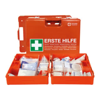 Gramm Medical Trousse de premiers secours MULTI, vide, plusieurs langues