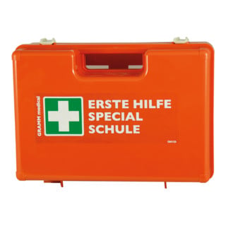 Gramm Medical Trousse de premiers secours SCHULEN, DIN 13 157 + équipement supplémentaire
