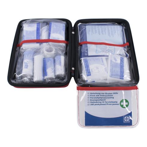 Gramm Medical Trousse de premiers secours souple avec poignée selon DIN 13 157