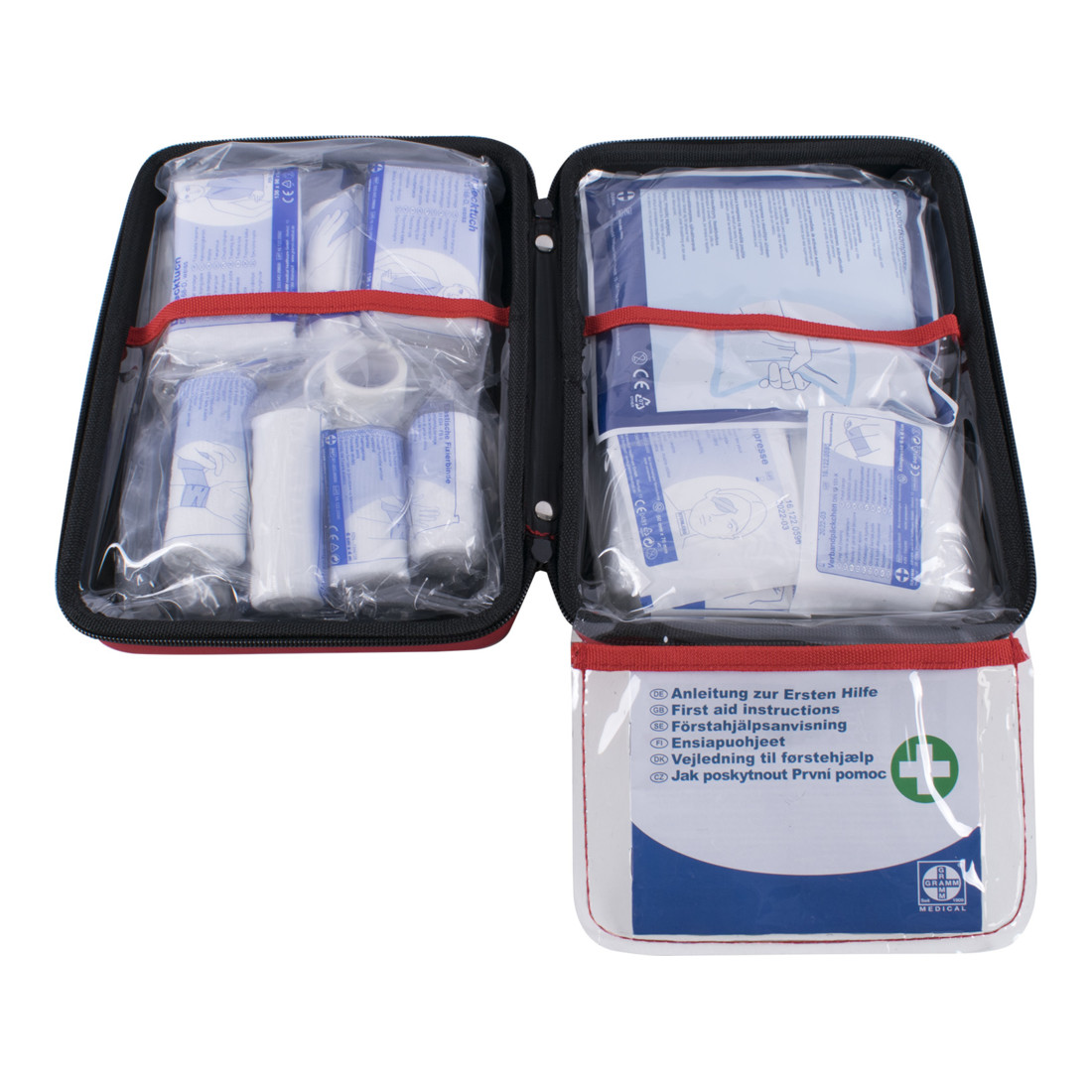 Gramm Medical Trousse de premiers secours souple avec poignée selon DIN 13 157