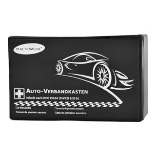 GRAMM medical Trousse de secours Kfz avec contenu DIN 13 164:2014