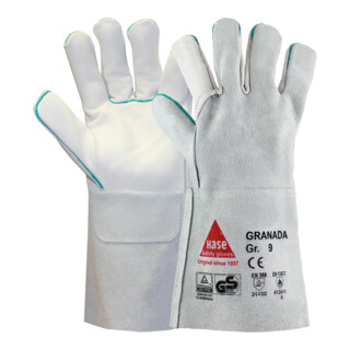 Gants de soudage Hase en cuir de Grenade
